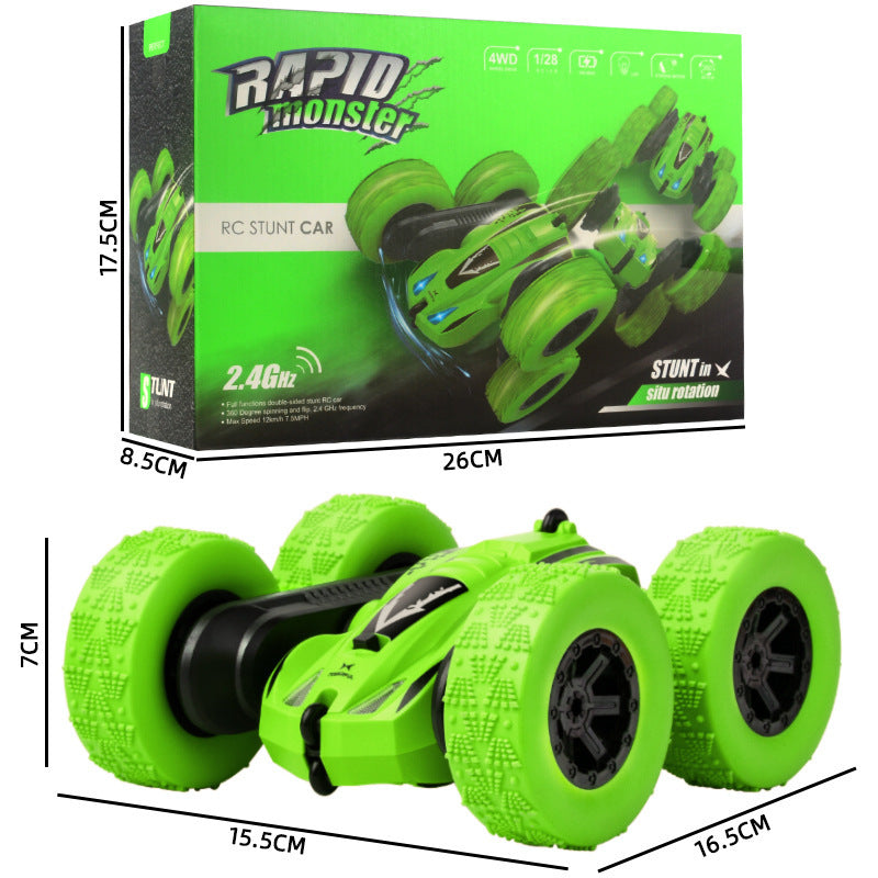 FlipRush 360 – Double-Sided RC Stunt Car